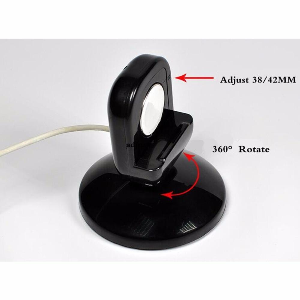 charger stand holder For Apple Watch 5 4 3 44mm/40mm 42mm 38mm Station fit men/women Night Bedside clock unique design