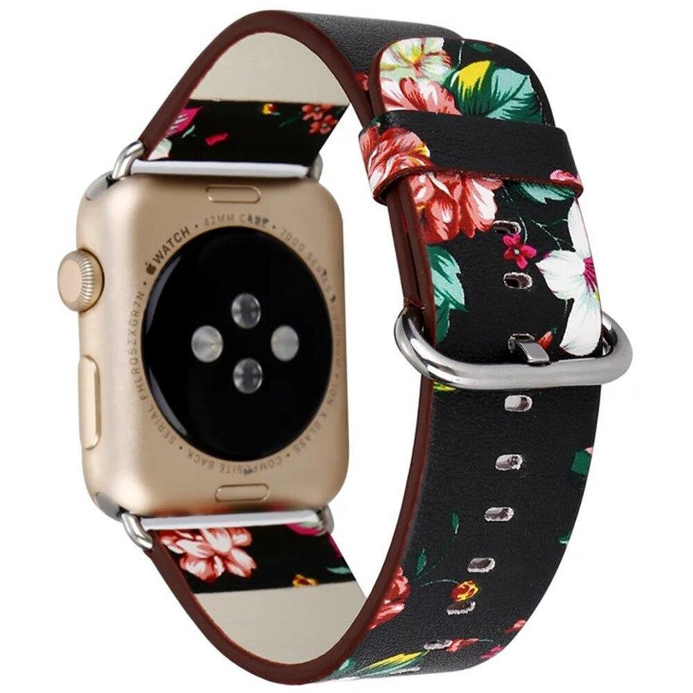Genuine leather strap For apple watch band apple watch 5 4 3 band 44mm/40mm iwatch band 42mm/38mm correa Bracelet watchband belt