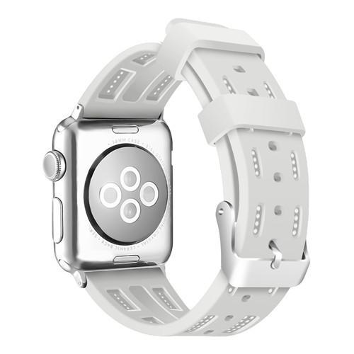 Sport Band For Apple watch 42mm 38mm Silicone strap Iwatch bands series 3 2 1 wrist bracelet watchband belt Accessories