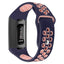 Sport silicone strap For Fitbit charge3 bracelet replacement watch band two-color nike silicone band Breathable comfort