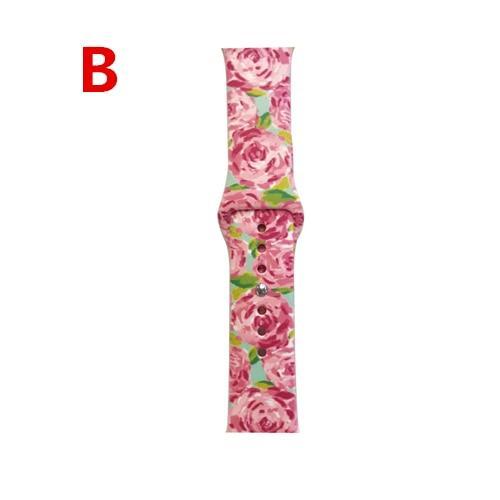 Silicone strap For Apple Watch band apple watch 5 44mm 42mm Iwatch series 5/4/3/2/1 40mm/38mm Wrist bracelet Rubber belt correa