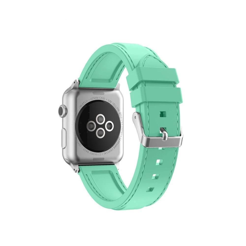 silicone strap For Apple Watch sport band 42mm/38mm iwatch serise 3 2 1  wristband bracelet rubber watchband strap