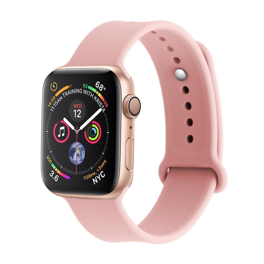 Silicone Sport strap For Apple watch band apple watch 5 4 3 band 44mm 40mm  correa Iwatch 5 42mm 38mm watchband bracelet belt