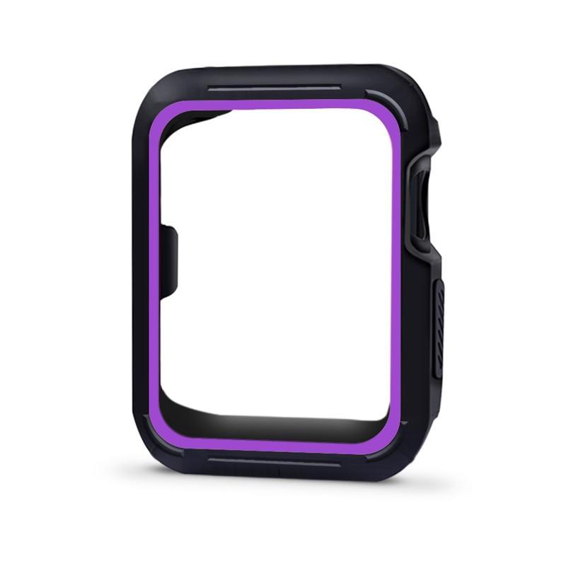 silicone protective case for apple watch 3 42mm 38mm for iwatch sreise 3/2/1 rubber case for apple watch nike case