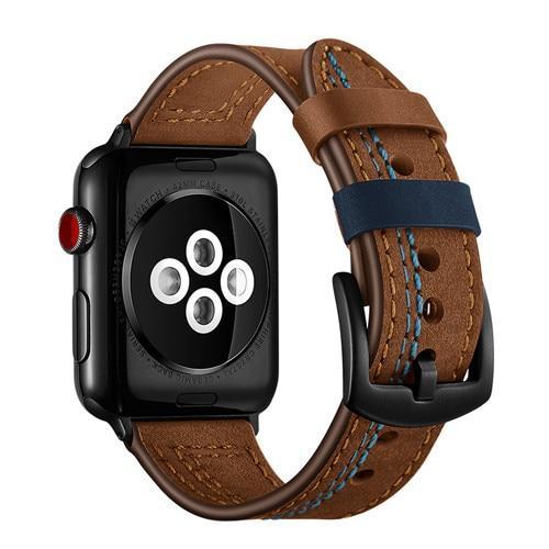 Leather Strap For Apple Watch band apple watch 4 3 5 band 44mm/40mm iwatch band 42mm/38mm correa bracelet watchband belt series
