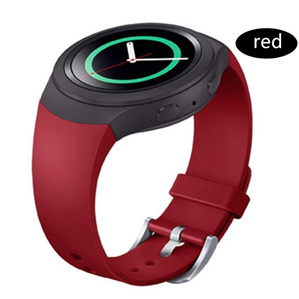 Sport Strap For Samsung Galaxy Gear S2 band R720 R730 Smart Watch Band Silicone wrist bracelet correa watchband belt