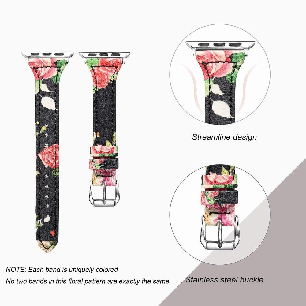 Leather Strap For Apple Watch Band apple watch 5 4 3 band 44mm 40mm correa Iwatch Series 5 4 3 42mm/38mm Bracelet Watchband belt