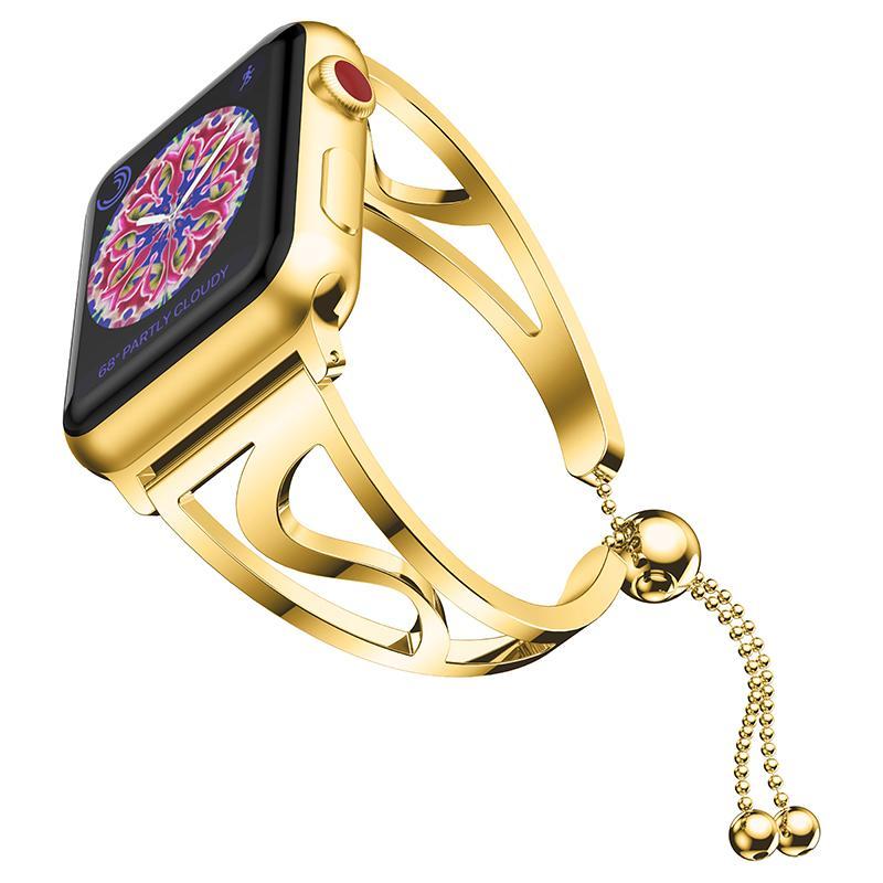 Luxury Strap For Apple Watch Band apple watch 5 4 3 band 40mm/44mm Stainless Steel Correa Iwatch 42MM/38MM correa Women Bracelet