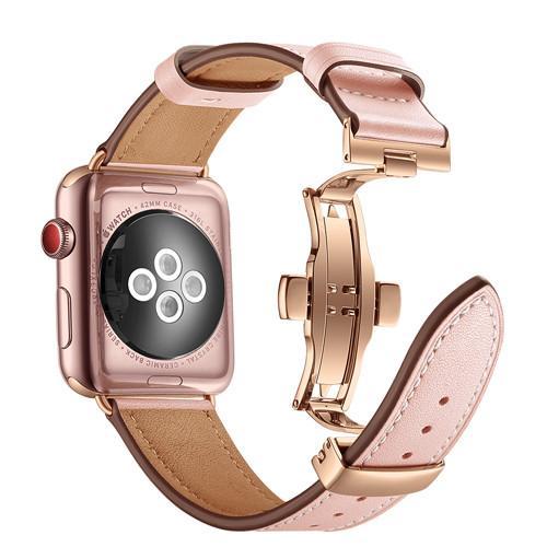 Genuine Leather strap For Apple watch band pulseira apple watch 5 4 3 44mm/40mm iwatch band 42mm 38mm correa Watchband bracelet