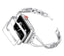 Diamond strap for apple watch band 5 4 3 38mm 44mm iwatch band 42mm 40mm watchband+Diamond case cover and Screen Protector