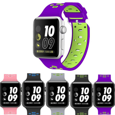 sport strap For Apple Watch band 42mm/38mm silicone iwatch series 3 2 1 wrist bands bracelet correa watchband belt