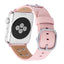 Leather strap For Apple watch band apple watch 4 3 band 42mm/44mm 38mm/40mm correa iwatch band stainless steel belt bracelet