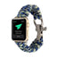 Woven Nylon Rope strap For Apple watch band apple watch 5 4 3 band 44mm 42mm 38mm 40mm iWatch band Survival Outdoor WatchBand