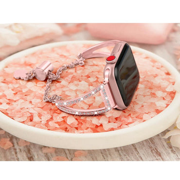 Diamond Strap For Apple Watch band apple watch 4 3 42mm 38mm iwatch band 44mm 40mm correa bracelet watchband