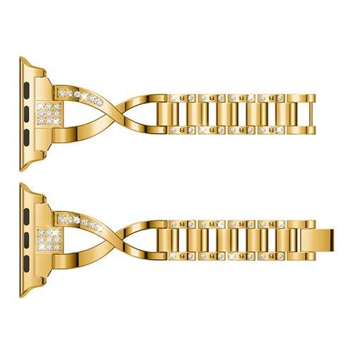 diamond strap For Apple Watch band 5 4 42mm/38mm 316 stainless steel iwatch series 5 4 3 2 1 wrist watchband strap bracelet belt