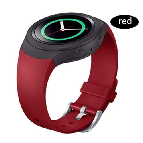Sport Strap For Samsung Galaxy Gear S2 band R720 R730 Smart Watch Band Silicone wrist bracelet correa watchband belt