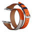 Genuine Leather Strap For Apple Watch 4 Band 42mm 44mm Iwatch band 38mm 40mm Double Tour Wrist Bracelet belt series 2 1