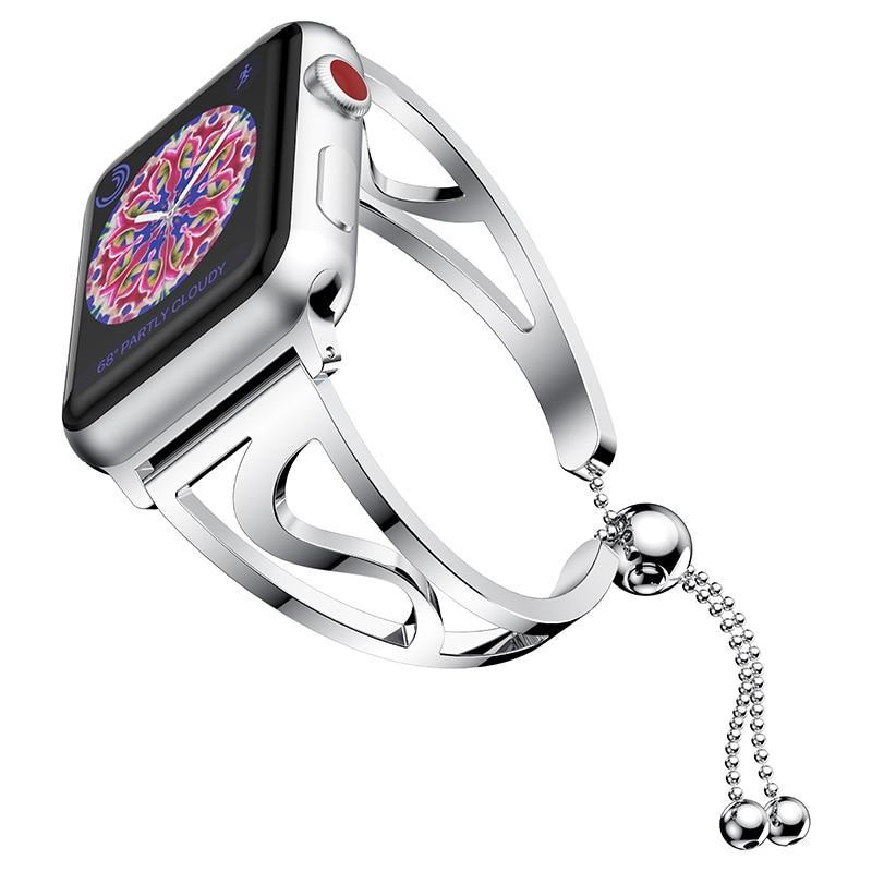 Luxury Strap For Apple Watch Band apple watch 5 4 3 band 40mm/44mm Stainless Steel Correa Iwatch 42MM/38MM correa Women Bracelet