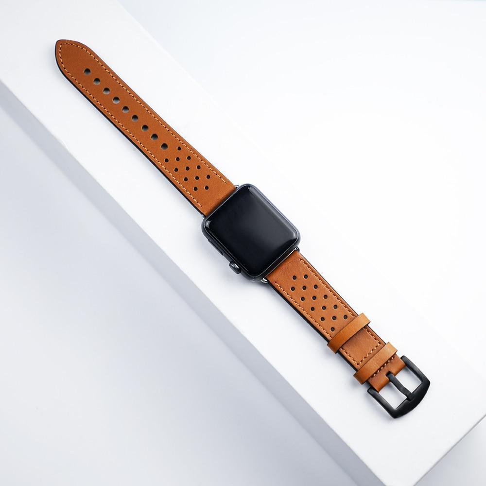 Leather strap For Apple Watch Band apple watch 5 4 3  band 44mm/40mm 42mm/38mm iwatch band 5 4 3 correa bracelet watchband belt