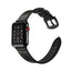 Genuine Leather strap For Apple Watch 4 band 44mm/40mm silicone Correa Iwatch series 4/3/2/1 retro wrist bracelet belt