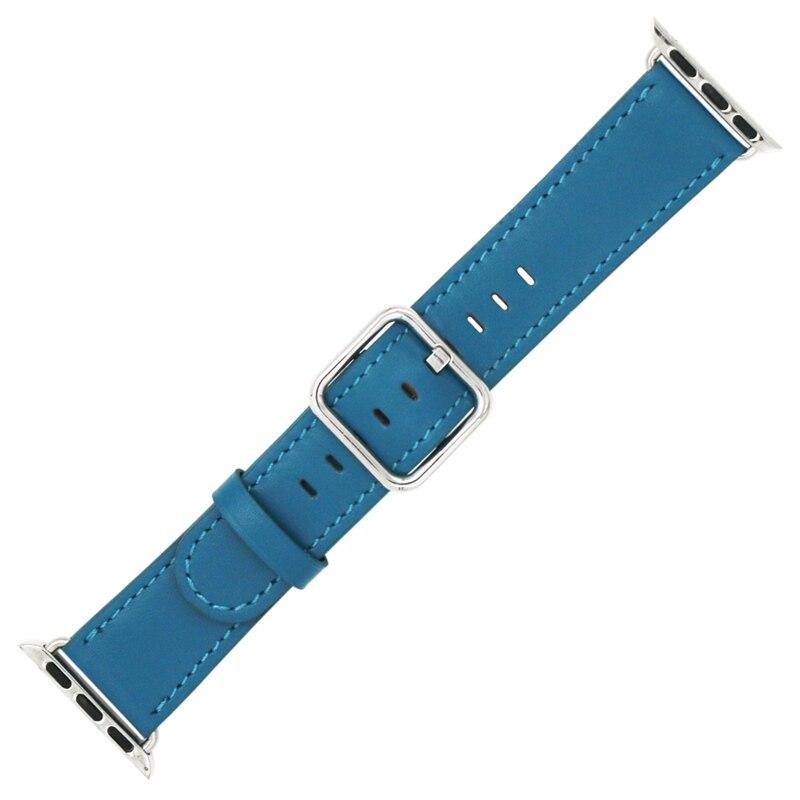 Leather Classic Buckle strap For apple watch band Apple watch 4 3  42mm/44mm iwatch series 3 2 1 wrist belt crazy horse bracelet