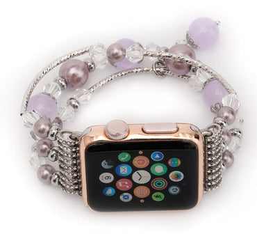 Luxury Agate strap For apple watch band apple watch 5 4 3 44mm 40mm iwatch series 5 4 3 2 1 42mm/38mm bracelet watchband correa