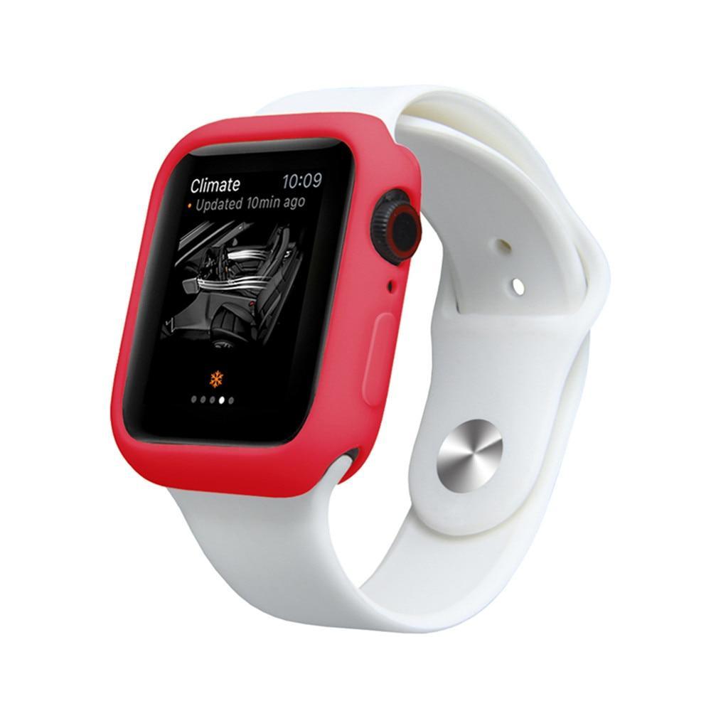 Tpu cover Case For Apple Watch band apple watch 5 4 3 case 44mm 40mm 42mm/38mm iwatch Series 4 Scratch Resistant Protective case