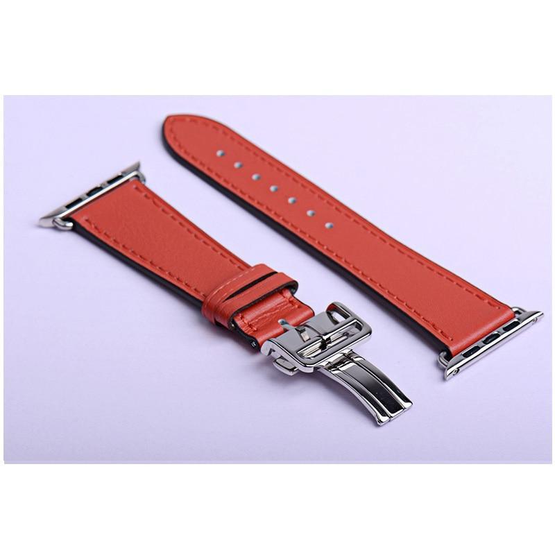 Deployment Buckle Strap For apple watch band Apple Watch 5 4 3 44mm 40mm iwatch band 5 42mm 38mm correa watchband Bracelet belt