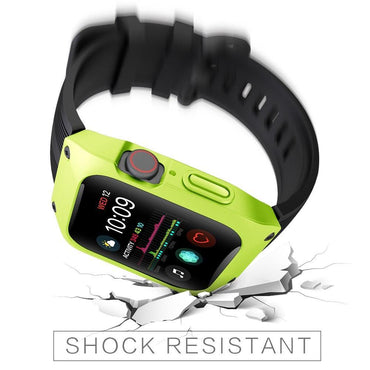 sport waterproof strap+case For Apple Watch band 5 4 iwatch band 5 4 44mm pulseira correa Bracelet apple watch 4 watchband