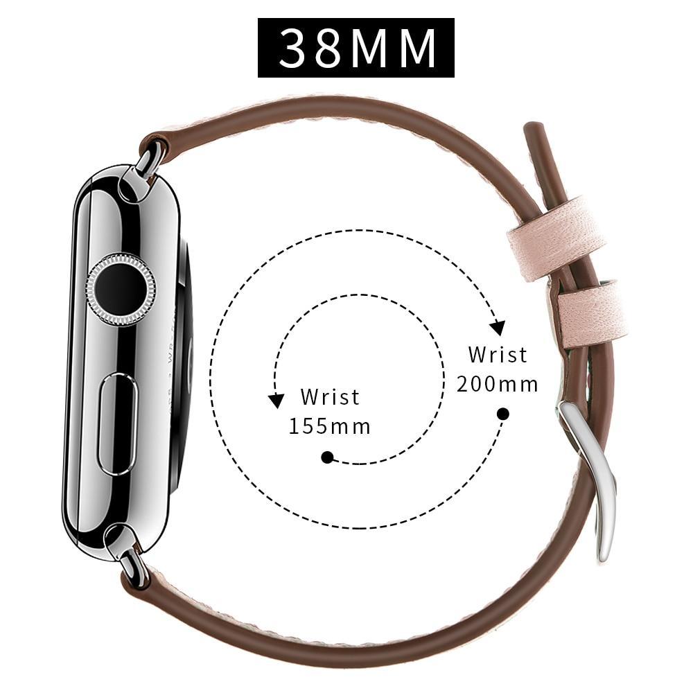 Leather strap For Apple Watch 4 band 44mm 40mm single tour iWatch series 4 3 2 1 wrist bands Fashion women Bracelet belt