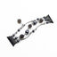 Natural agate band For Apple watch 4 44MM/40mm strap iwatch 4 3 2 1 42mm/38mm diamond wrist Bracelet women fashion belt