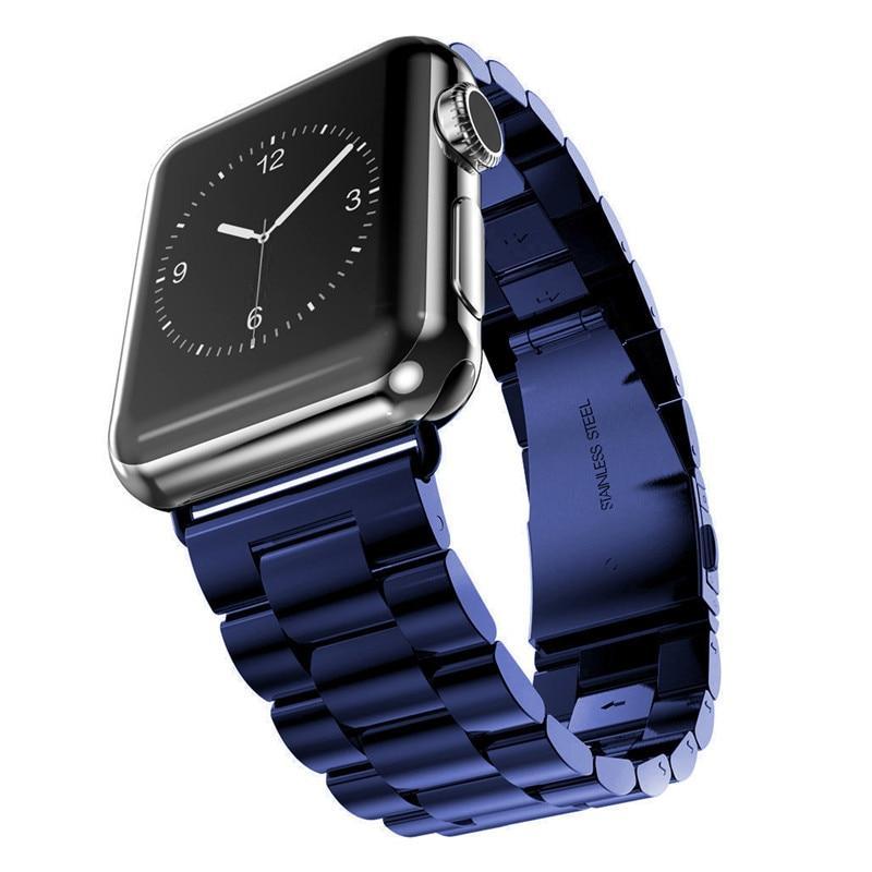 Strap For Apple Watch band 44mm/40mm apple watch 5 4 3 band iwatch band 42mm/38mm Stainless Steel correa Bracelet watchband