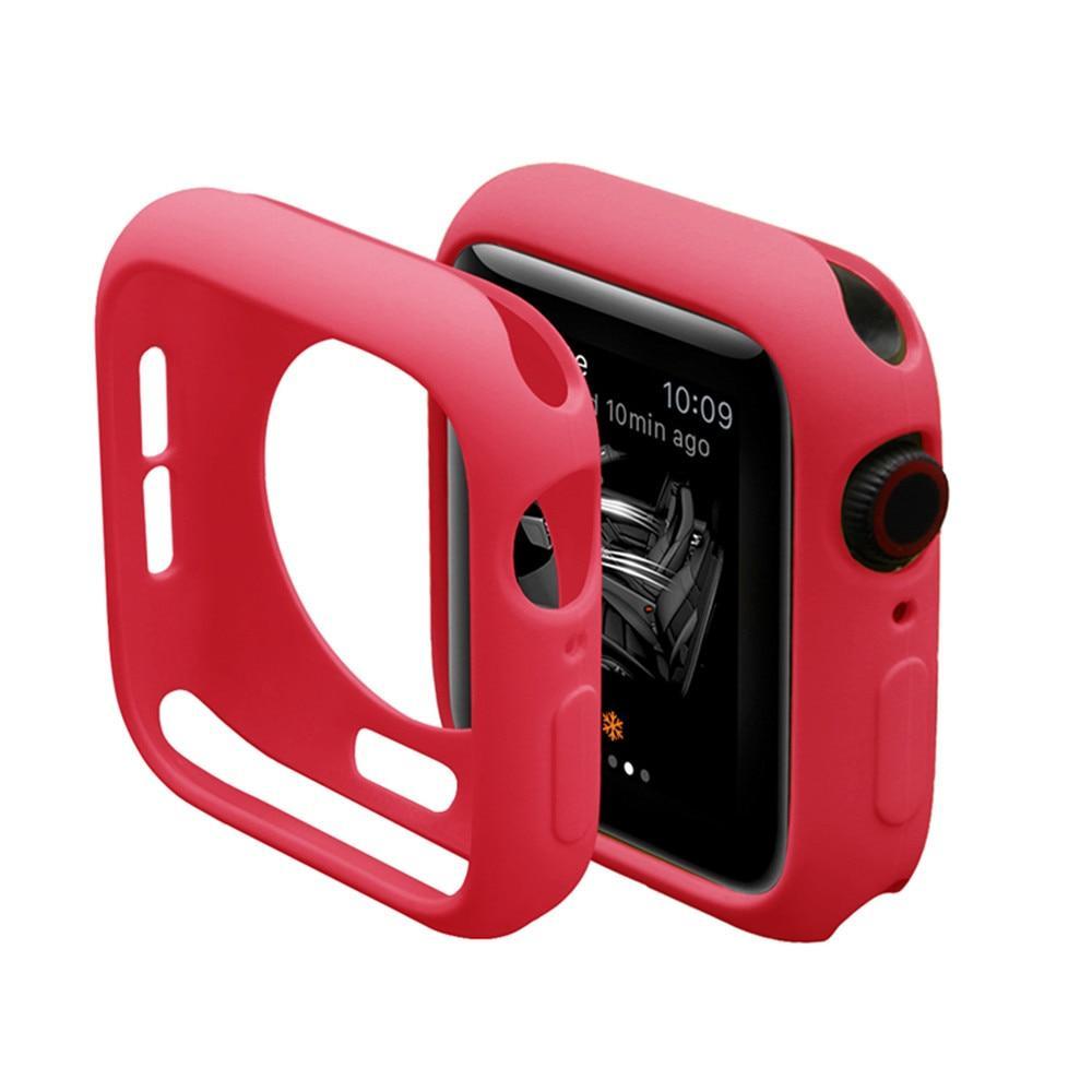 Tpu cover Case For Apple Watch band apple watch 5 4 3 case 44mm 40mm 42mm/38mm iwatch Series 4 Scratch Resistant Protective case
