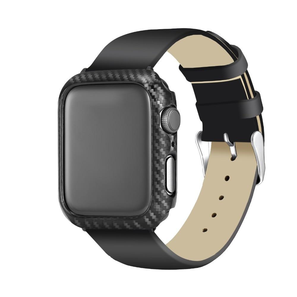 Cover Case For Apple Watch case apple watch 4 3 5 2 clock 44 mm/40mm appel watch iwatch  42mm 38mm Protective Frame Carbon cover