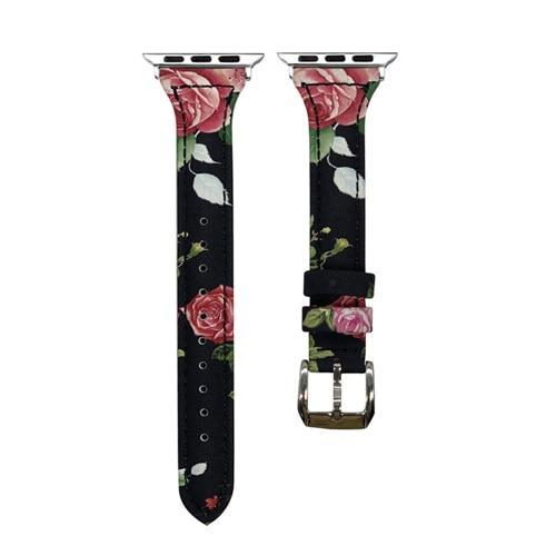 Leather Strap For Apple Watch Band apple watch 5 4 3 band 44mm 40mm correa Iwatch Series 5 4 3 42mm/38mm Bracelet Watchband belt