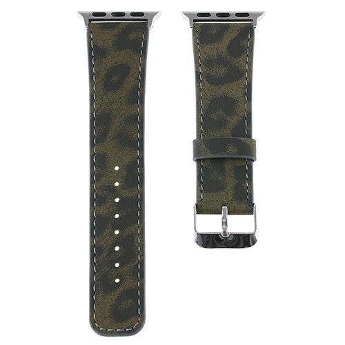 Leather strap For Apple Watch band 42mm 38mm Leopard Iwatch series 3 2 1 wrist bands bracelet belt watchband straps