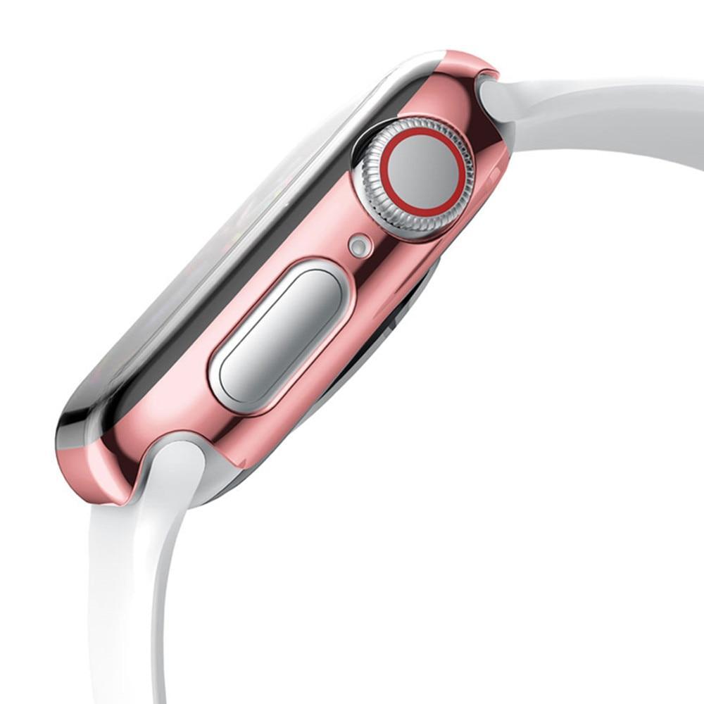 Case cover For Apple Watch band apple watch 5 4 3 case 42mm 38mm appel watch iwatch 4 3 2 1 44 mm/40mm Screen protector cover