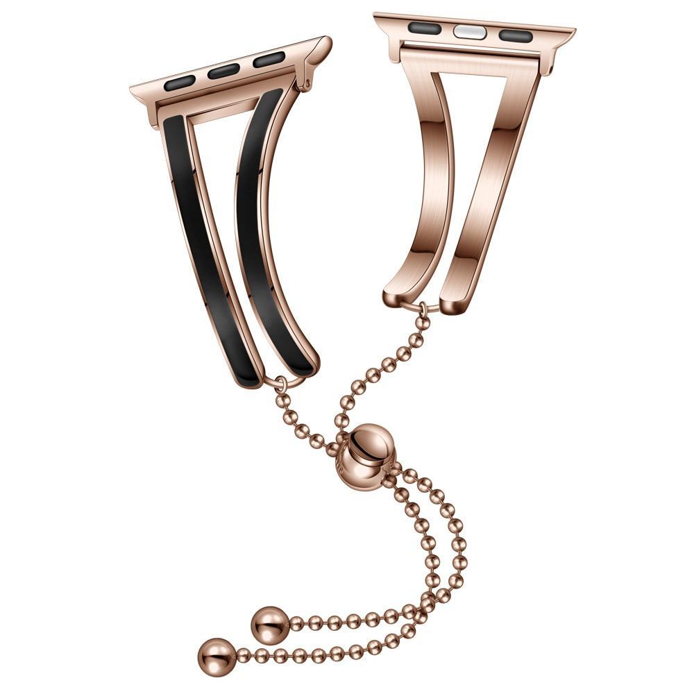 Women strap for Apple watch band Apple watch 5 4 3  40mm 44mm 38mm 42mm iWatch band Jewelry Stainless steel watchband bracelet