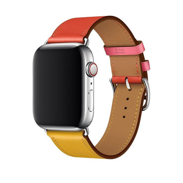 Strap for apple watch band 3 42mm 44mm iwatch series 4 3 2 1 40mm 38mm Genuine Leather Single tour bracelet Wristband
