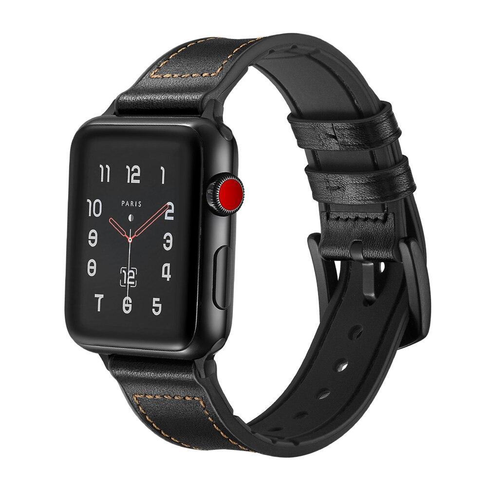 Silicone Leather strap For Apple watch band apple watch 4 3 44mm 40mm  iwatch band series 4/3/2/1 42mm 38MM camouflage bracelet
