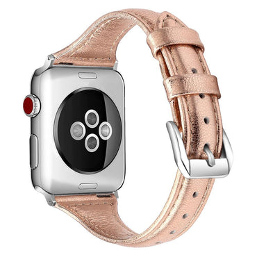 EIMO leather Strap for apple watch band apple watch 4/3/2 iwatch band 42mm/38mm/44mm/40mm slim leather bracelet correa watchband