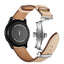Leather Galaxy watch 46mm strap For Samsung Gear S3 Frontier 22mm watch band butterfly amazfit gtr 47mm huawei watch gt strap