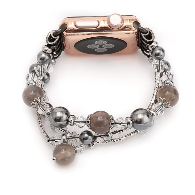 Agate design strap For apple watch band apple watch 5 4 3 band 44mm/40mm iwatch 42mm 38mm fashion style luxury flexible code