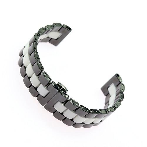 sport Ceramic Butterfly Loop strap For Apple Watch 5 4 band 44mm/40mm iwatch series 4/3/2/1 wrist bands link bracelet belt