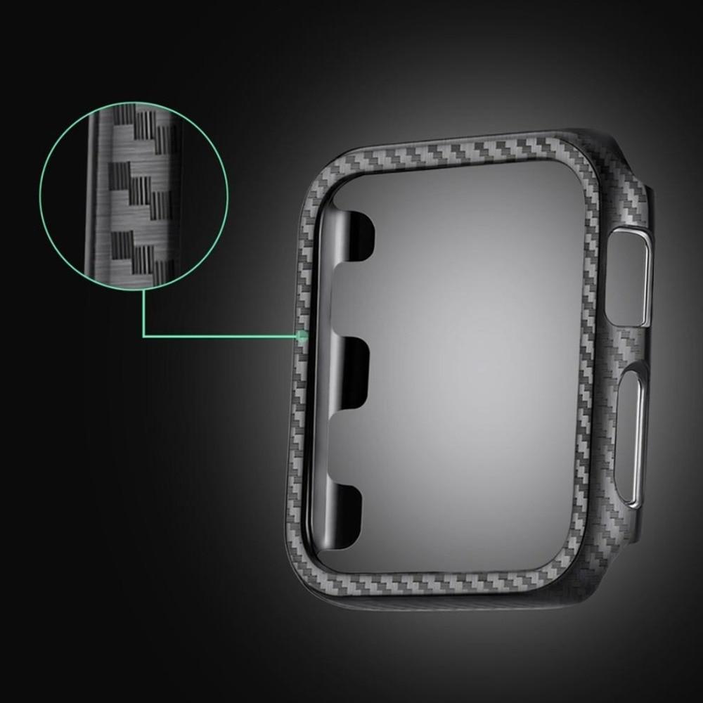 Cover Case For Apple Watch case apple watch 4 3 5 2 clock 44 mm/40mm appel watch iwatch  42mm 38mm Protective Frame Carbon cover