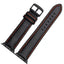 Luxury Strap for Apple watch band 44 mm 40mm iWatch band 42mm 38mm Carbon fiber+Leather watchband bracelet Apple watch 4 3 2 1