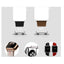 Adapter Connector For Apple Watch band 42mm/44mm/38mm/40mm iwatch  band 4 clasp Seamless Aluminum stainless steel Linker