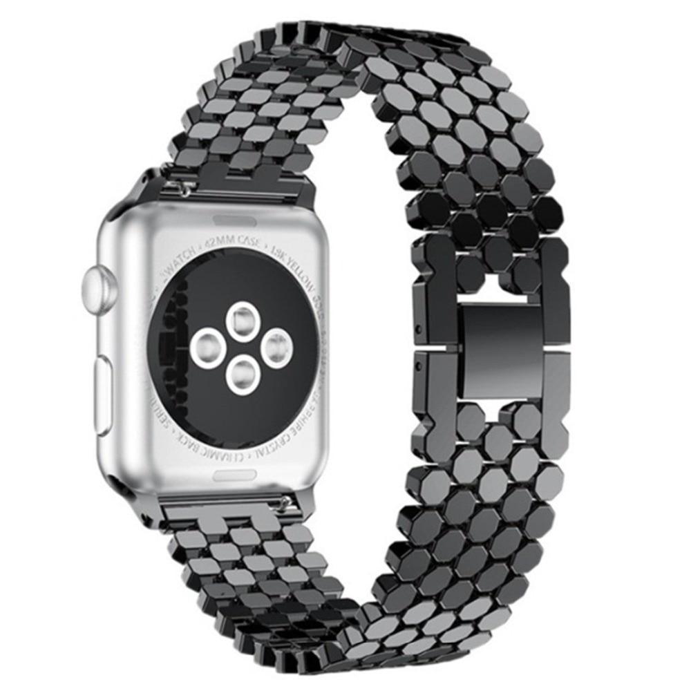 Stainless Steel strap For Apple Watch Band apple watch 4 3 band 44mm 40mm iwatch band 42mm/38mm link Bracelet watchband blet