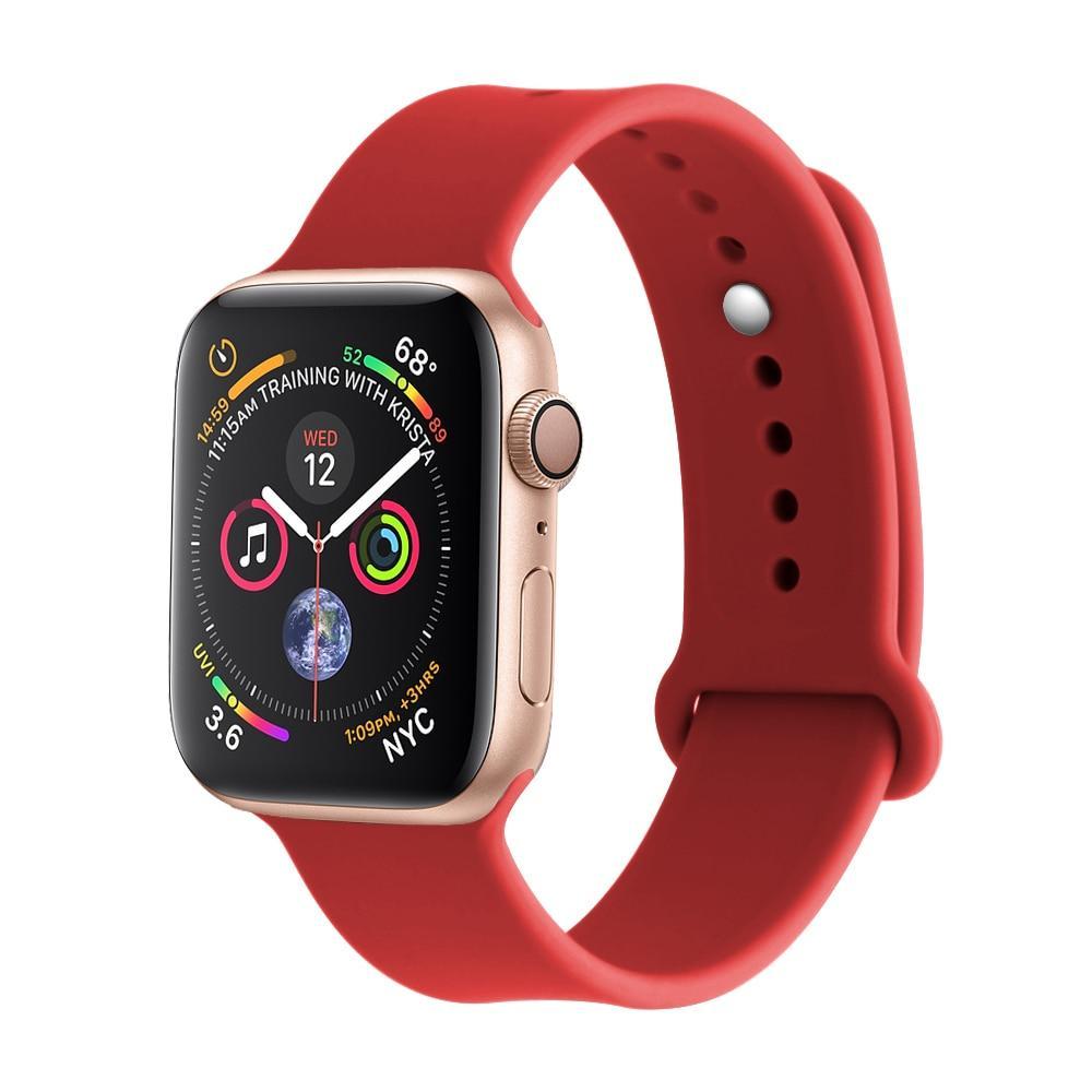 Silicone Sport strap For Apple watch band apple watch 5 4 3 band 44mm 40mm  correa Iwatch 5 42mm 38mm watchband bracelet belt