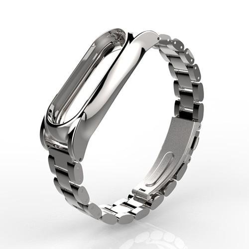 stainless steel watch strap For Xiaomi Mi band 2 bracelet Screwless Replacemen Bracelet Smart miband 2 Wristbands belt
